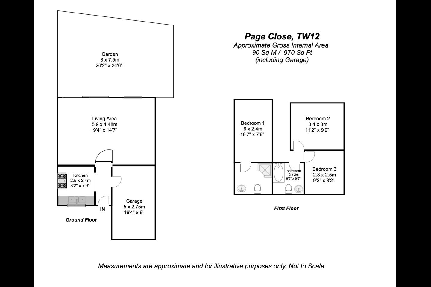 House Page Close in Greater London