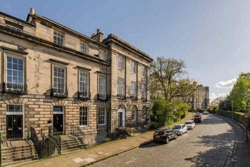 Flat Doune Terrace in City of Edinburgh