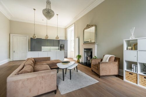 Flat Doune Terrace in City of Edinburgh
