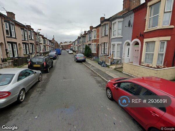 House Burns Street in Bootle