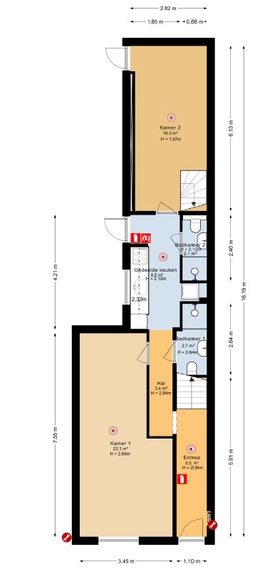 Studio te huur: Stoopstraat, Roosendaal