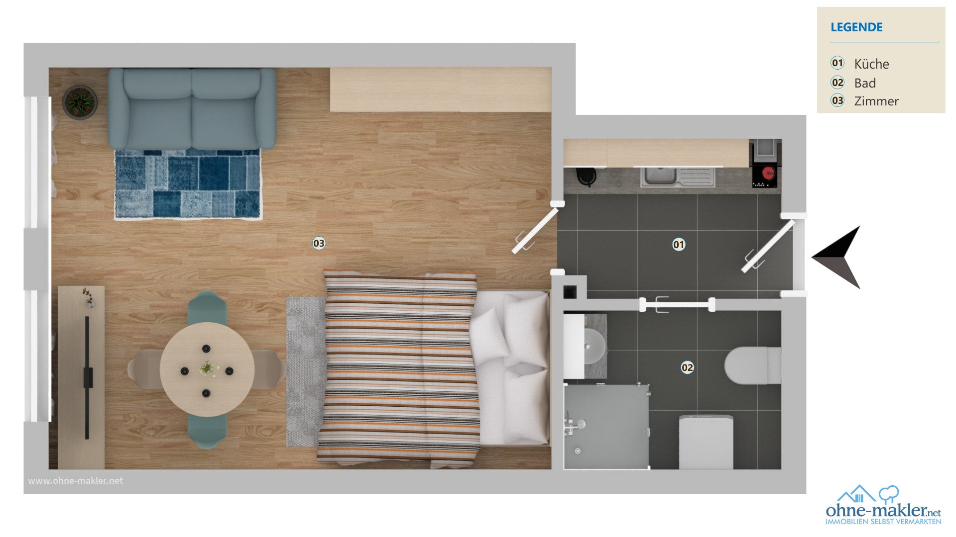 Wohnung Fürther Straße in Nürnberg