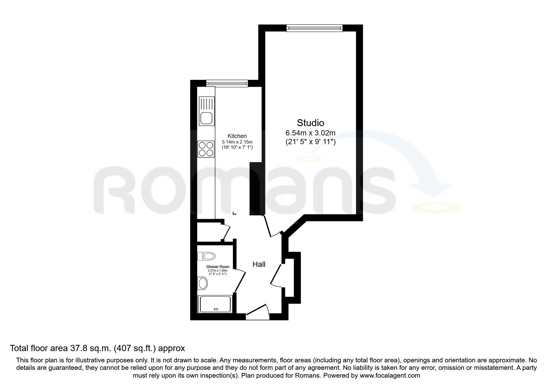 Flat Compass Court in Coventry