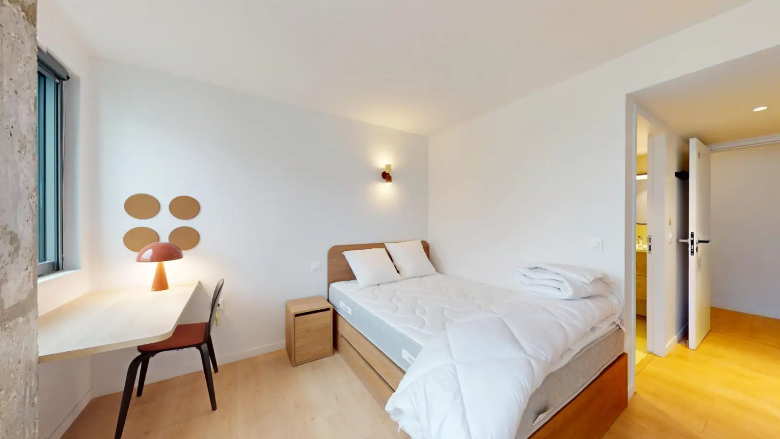 Chambre Square Charles Laurent à Paris
