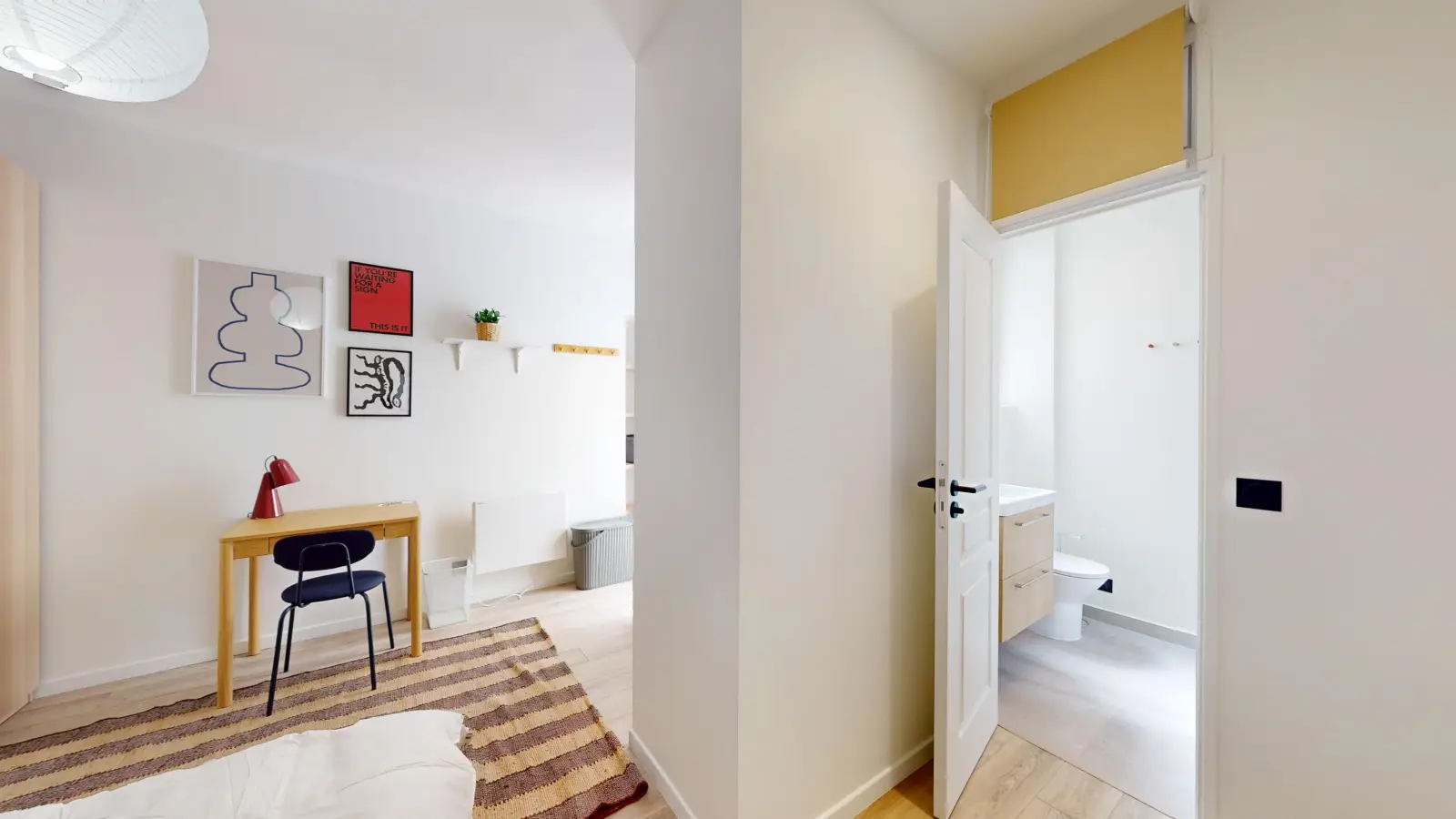 Chambre Passage Gauthier à Paris
