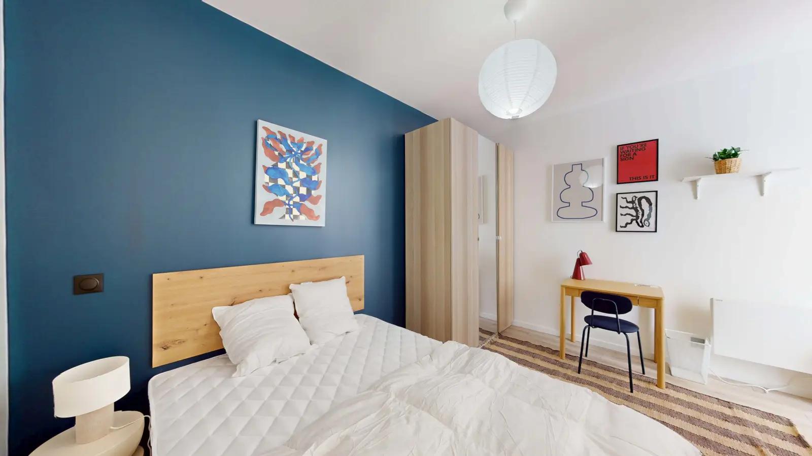 Chambre Passage Gauthier à Paris