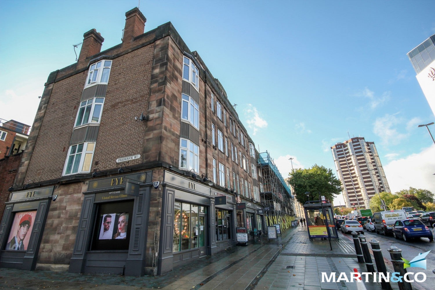 Flat Islington Row Middleway in Birmingham