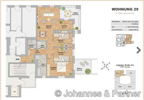 Wohnung Schlesischer Platz in Dresden