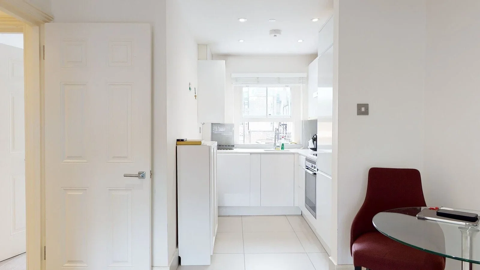 Flat Montagu Row in London