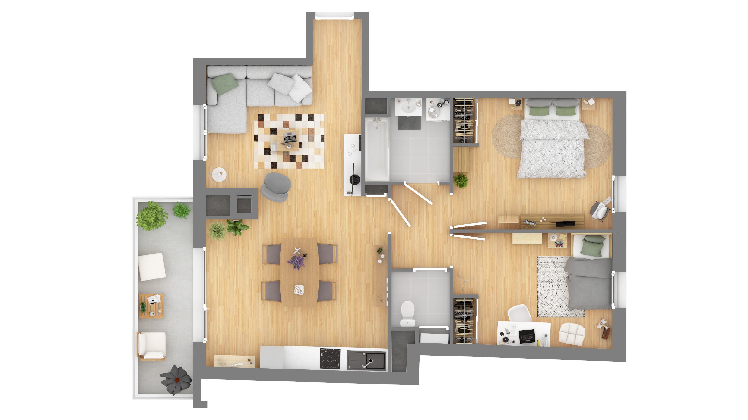 Appartement Rue François Colliez à Valenciennes