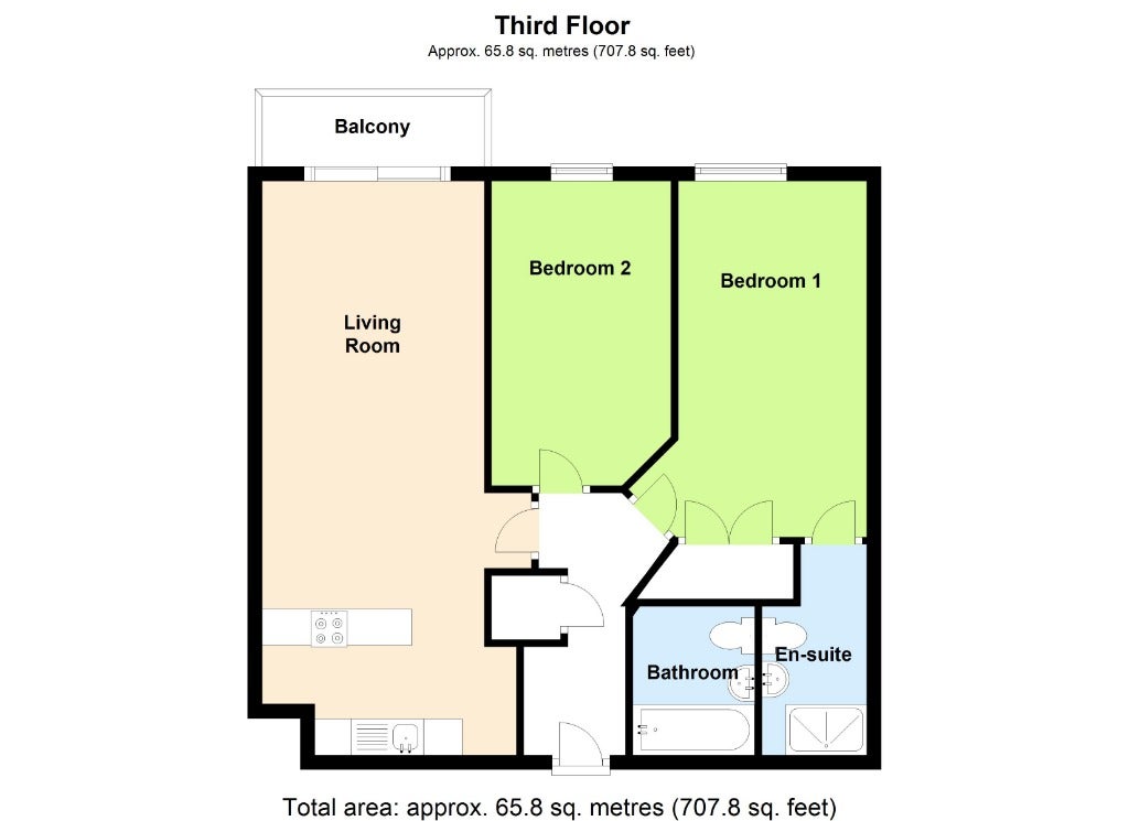 Flat Woolners Way in Stevenage