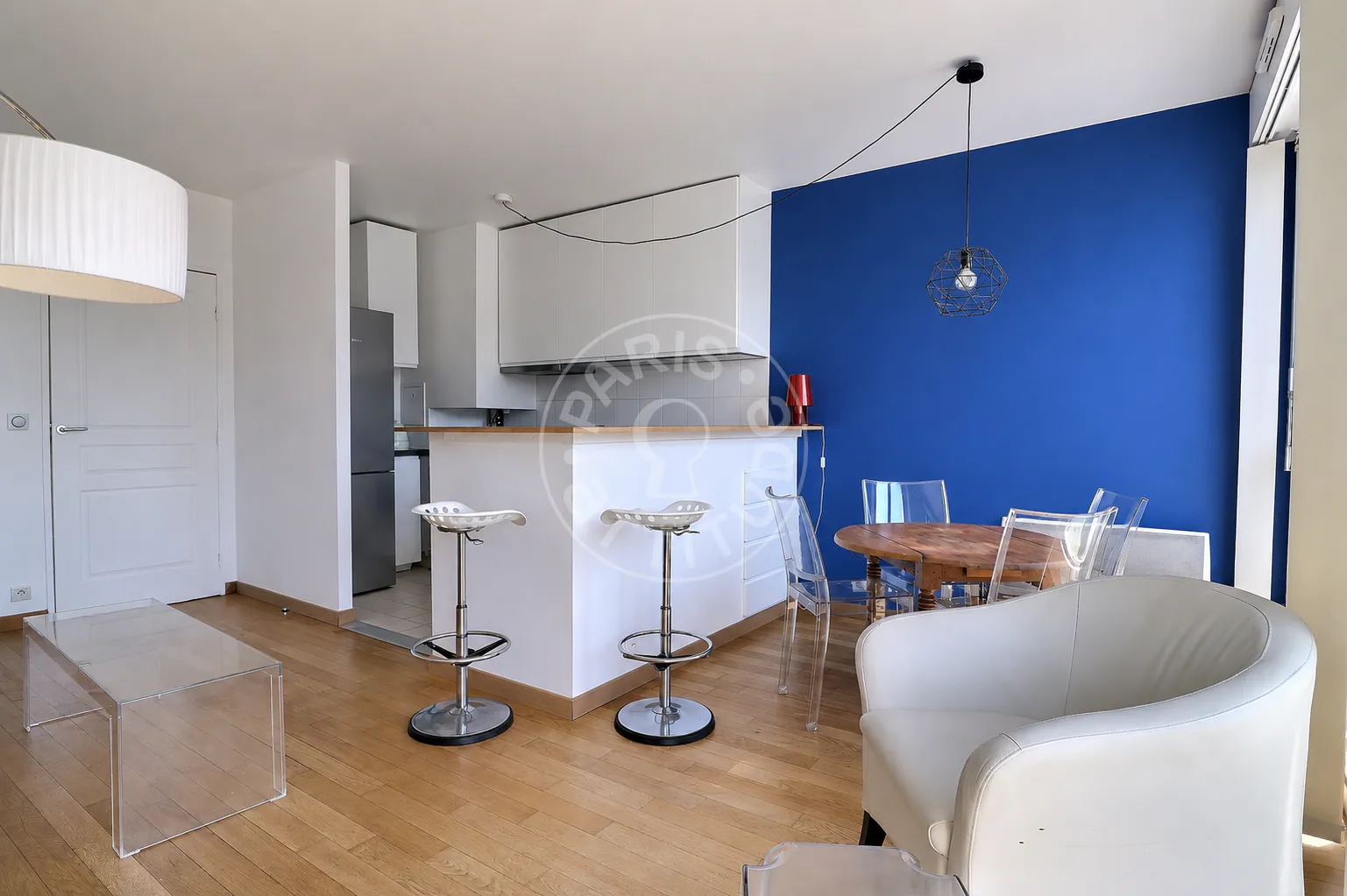 Flat Rue Houdon in Paris