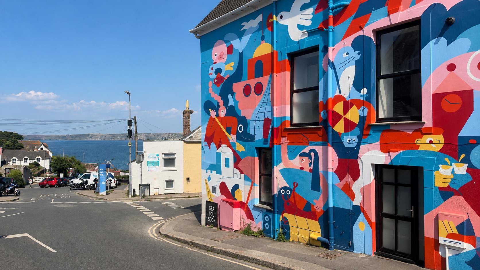 Flat Tower Road in Newquay