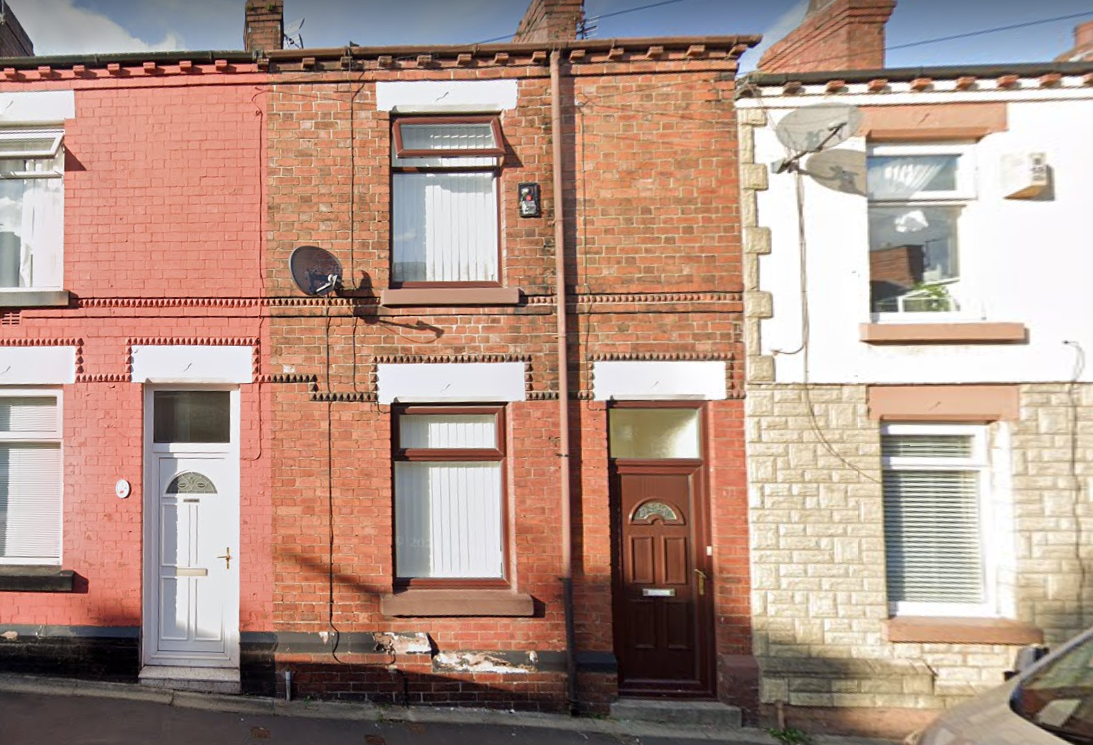 House Bronte Street in St Helens