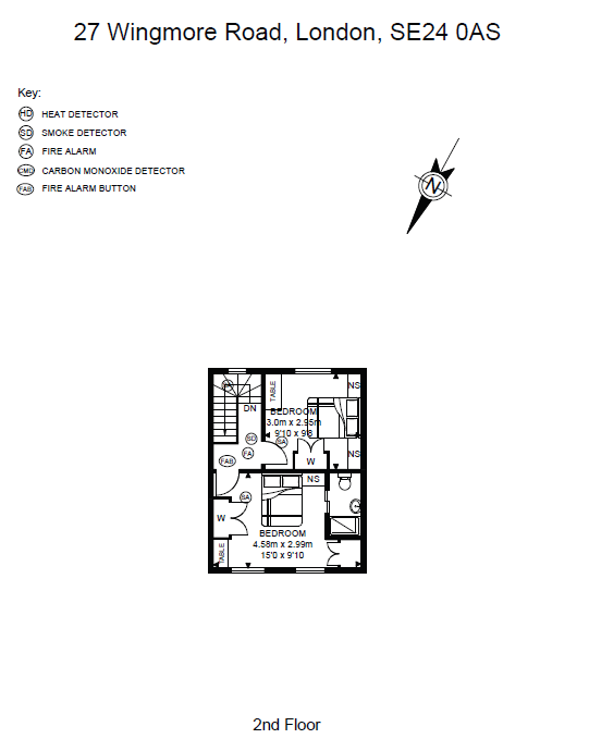 Flat Wingmore Road in Greater London