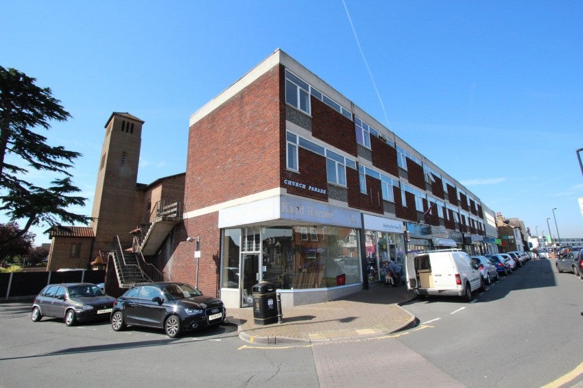 Flat Church Road in Borough of Spelthorne