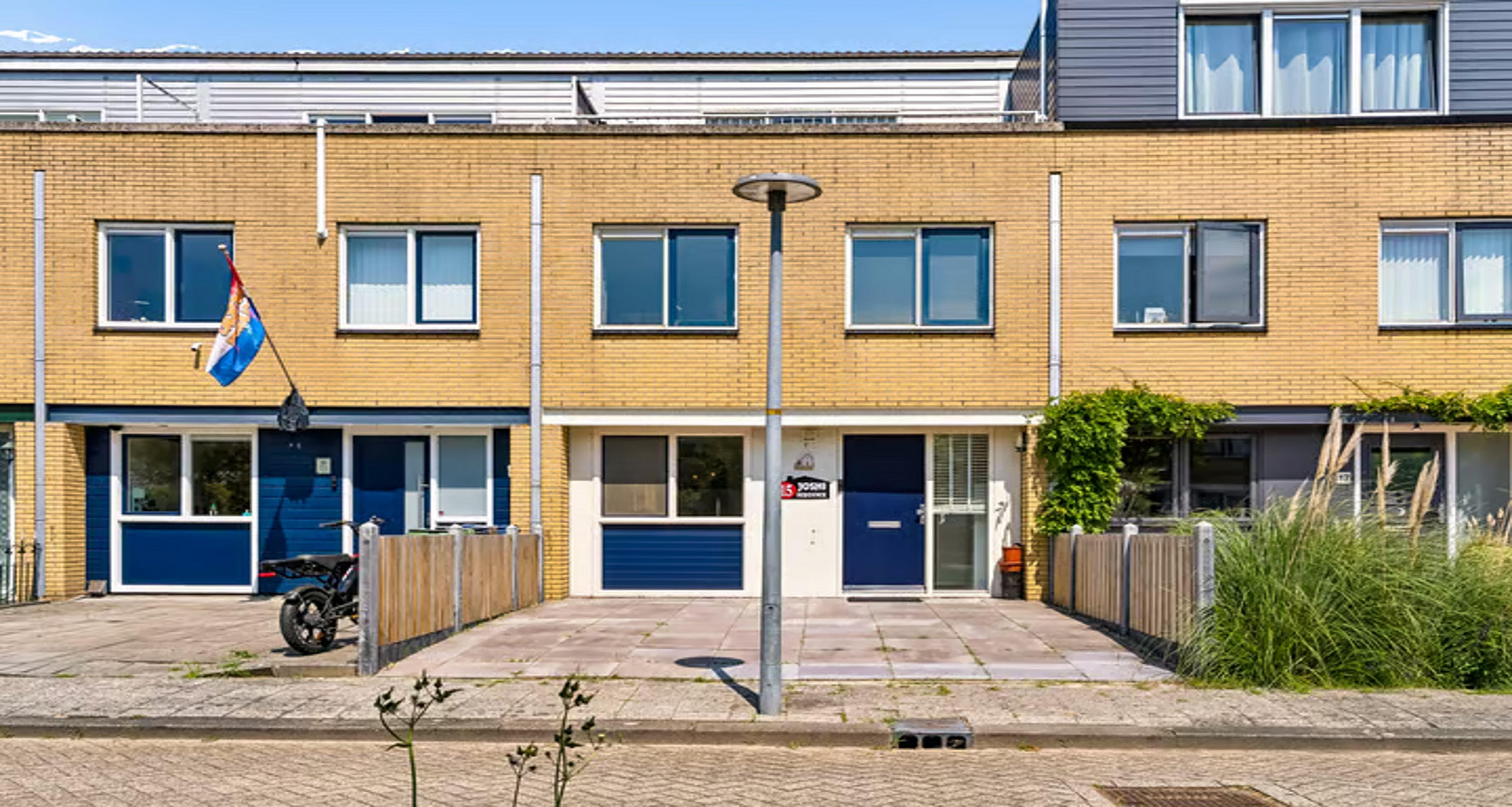 Huis J. Greshoffstraat in Almere