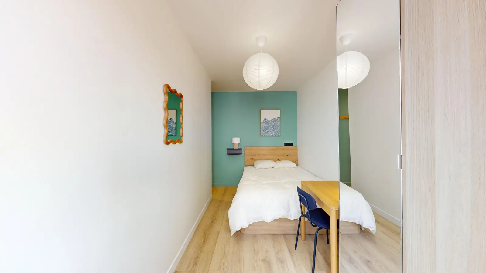 Chambre Passage Gauthier à Paris