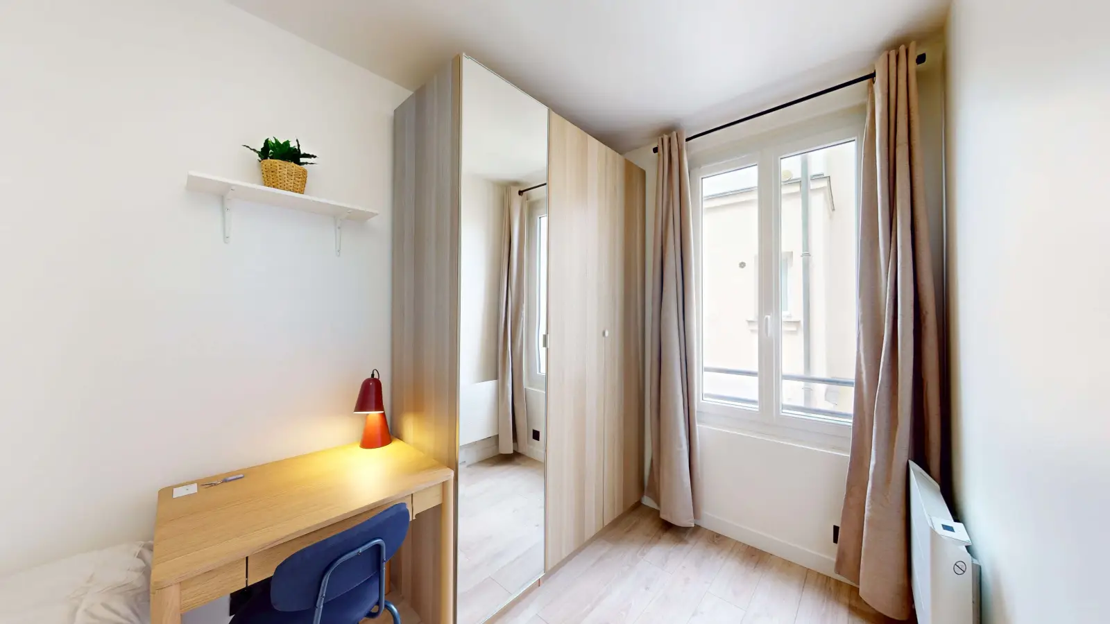 Chambre Passage Gauthier à Paris