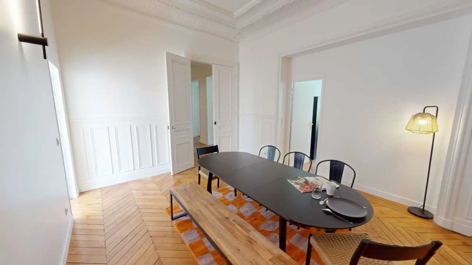 Chambre Rue Ampère à Paris