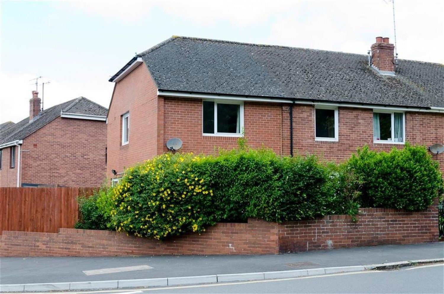 Flat Butts Road in Exeter