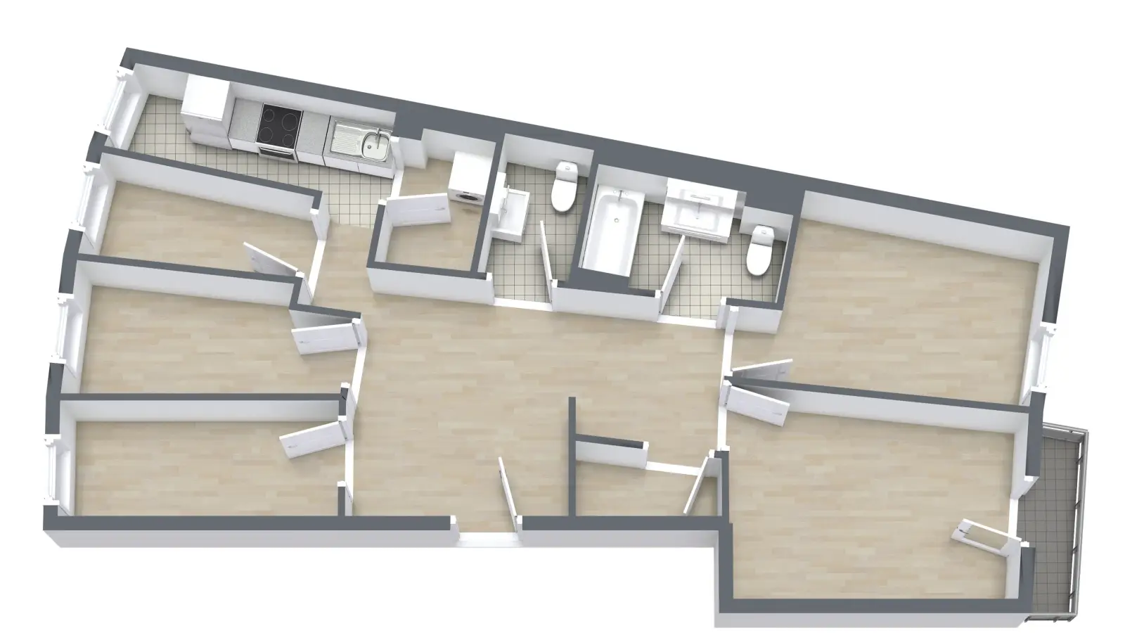 Wohnung Bernhard-Weiß-Straße in Berlin