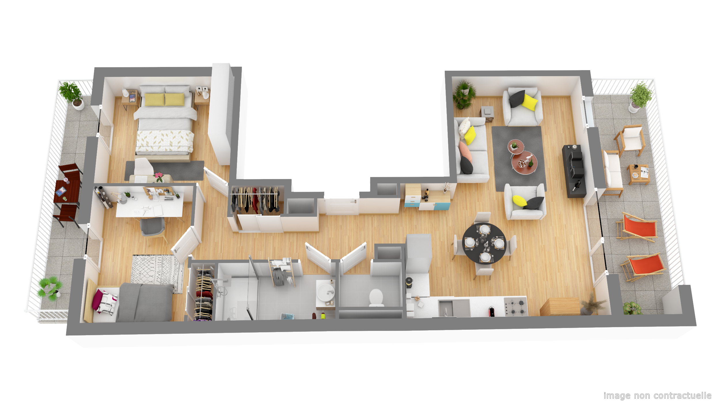 Appartement Allée Santiano à Ostwald