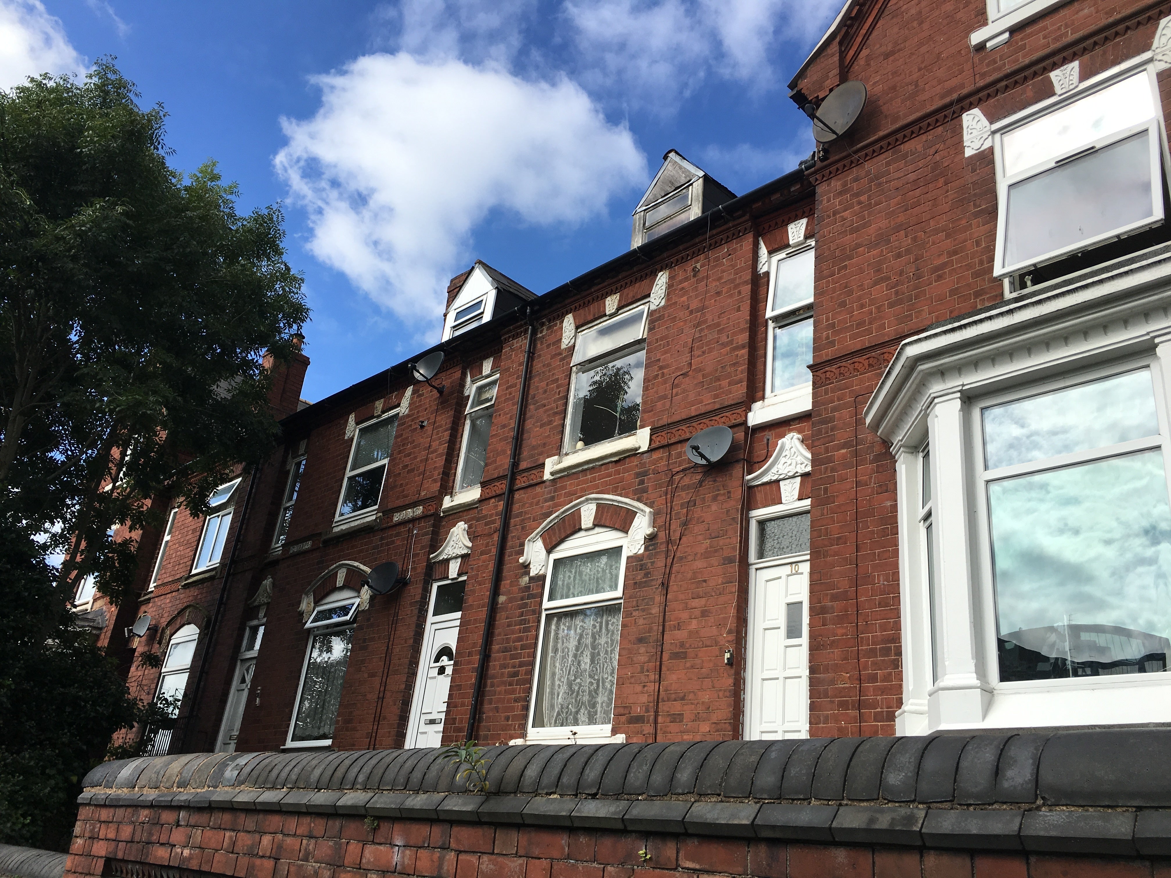 Flat Church Hill in Brierley Hill