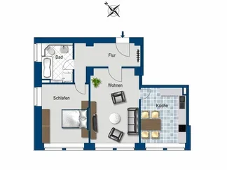 Wohnung Heimat-Privatstraße in Magdeburg