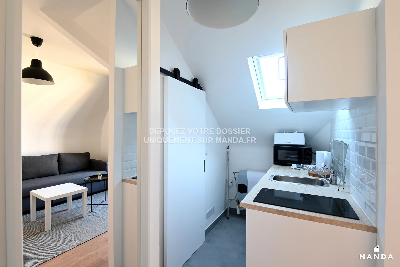 Flat Rue des Monts Clairs in Colombes