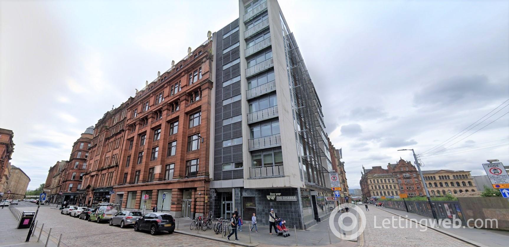 Flat Bell Street in Glasgow