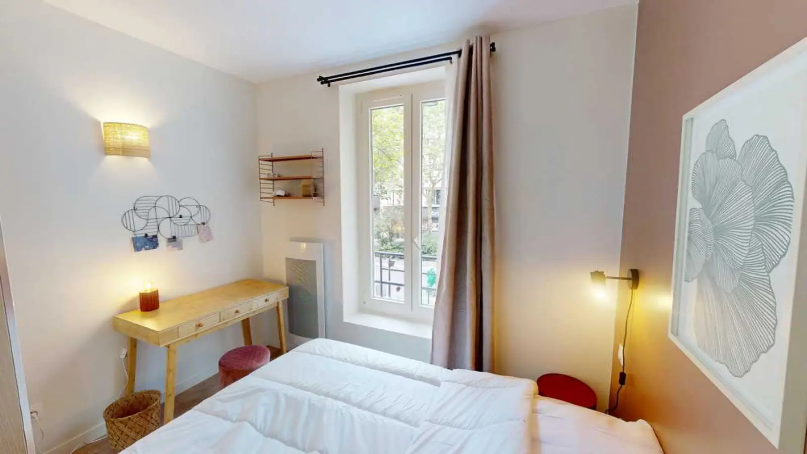 Chambre Place de la Bataille de Stalingrad à Paris