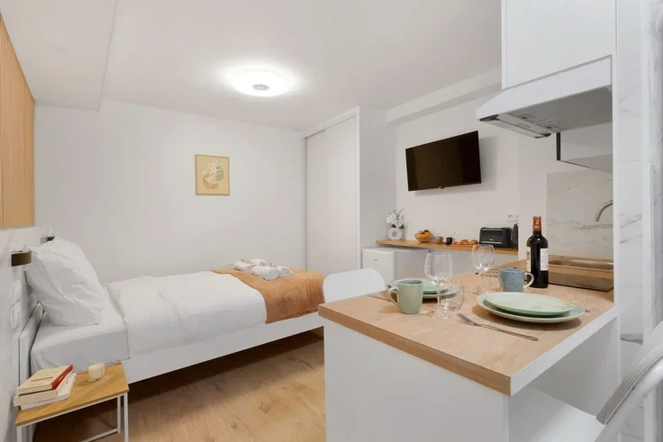 Flat Rue Michel le Comte in Paris
