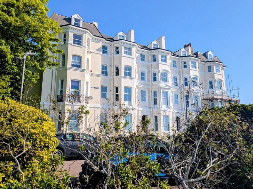 Flat Priory Gardens in Folkestone and Hythe District