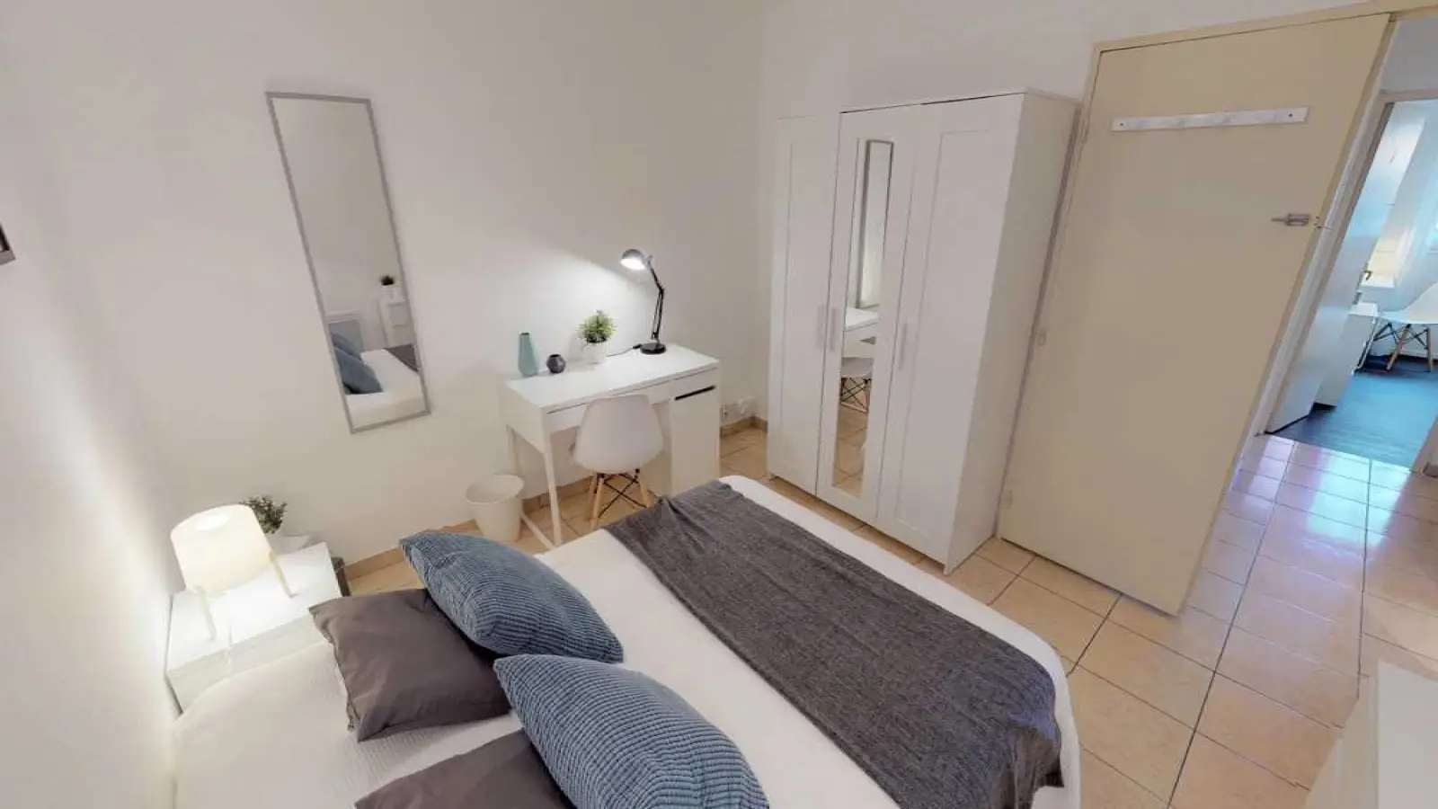 Chambre Rue d'Arcole à Lille
