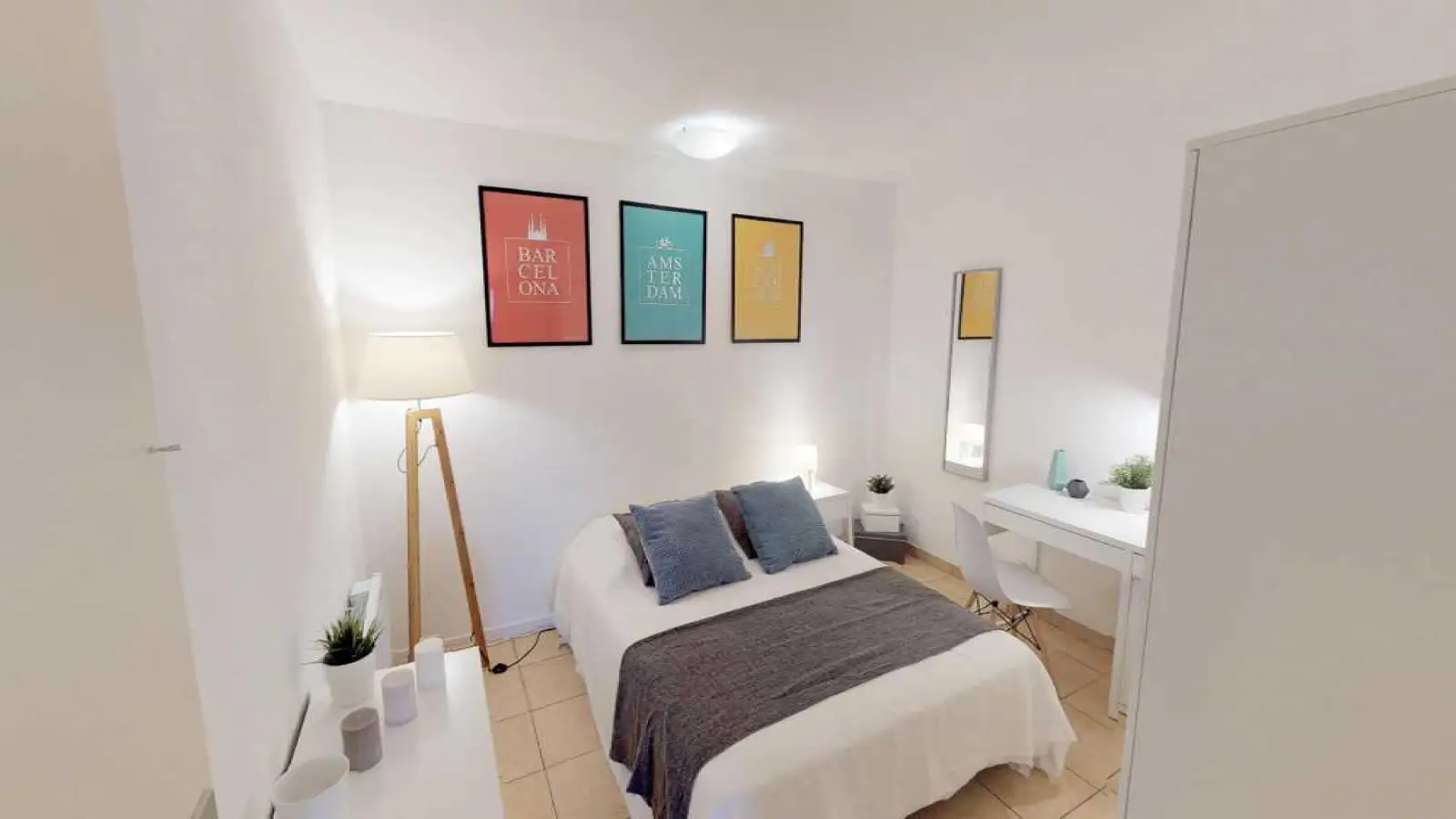 Chambre Rue d'Arcole à Lille
