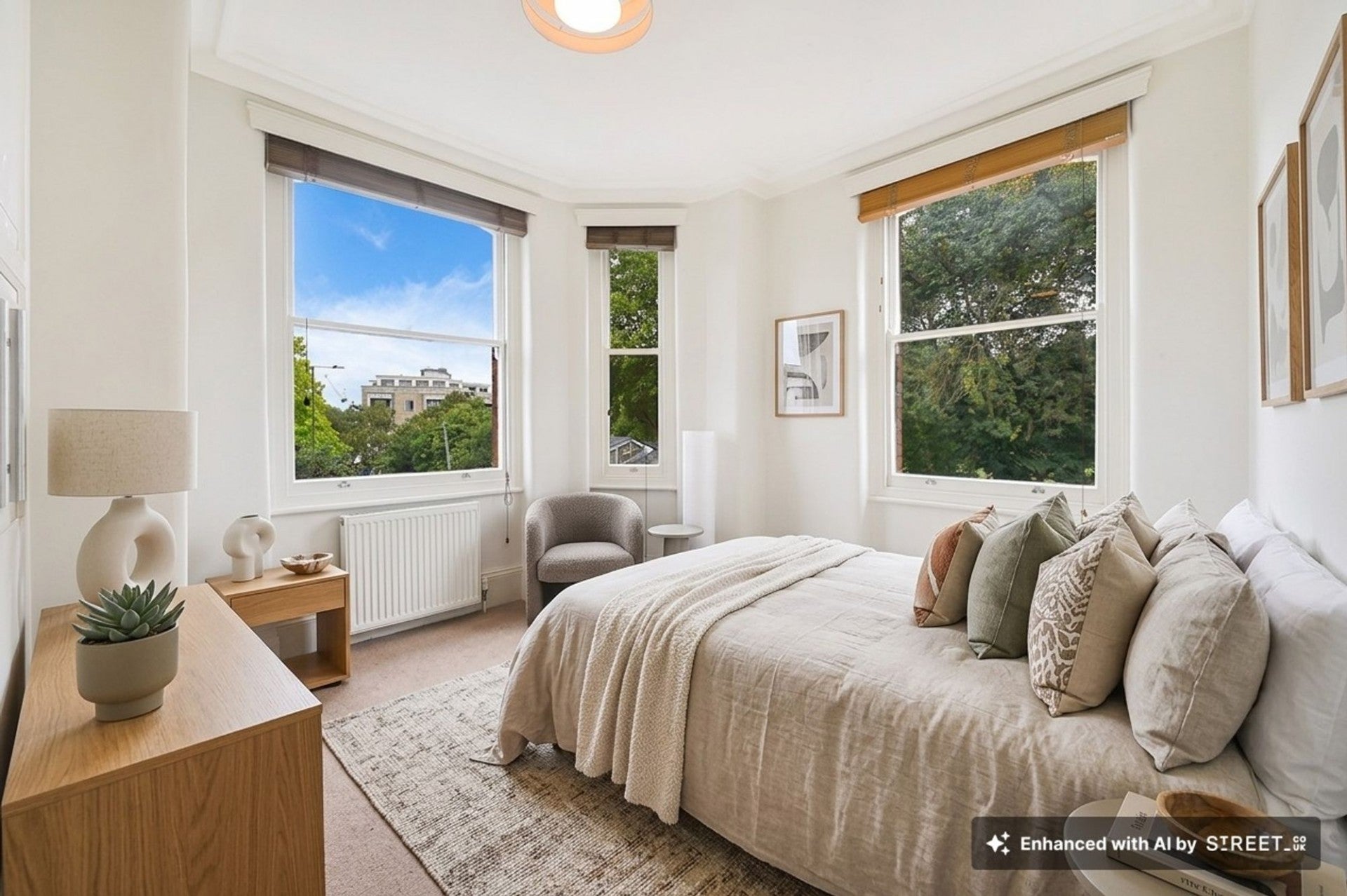 Flat Lillie Road in Greater London