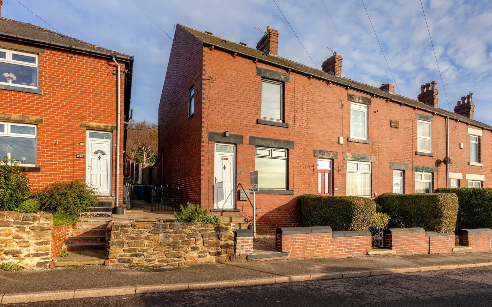 Flat New Road in Barnsley