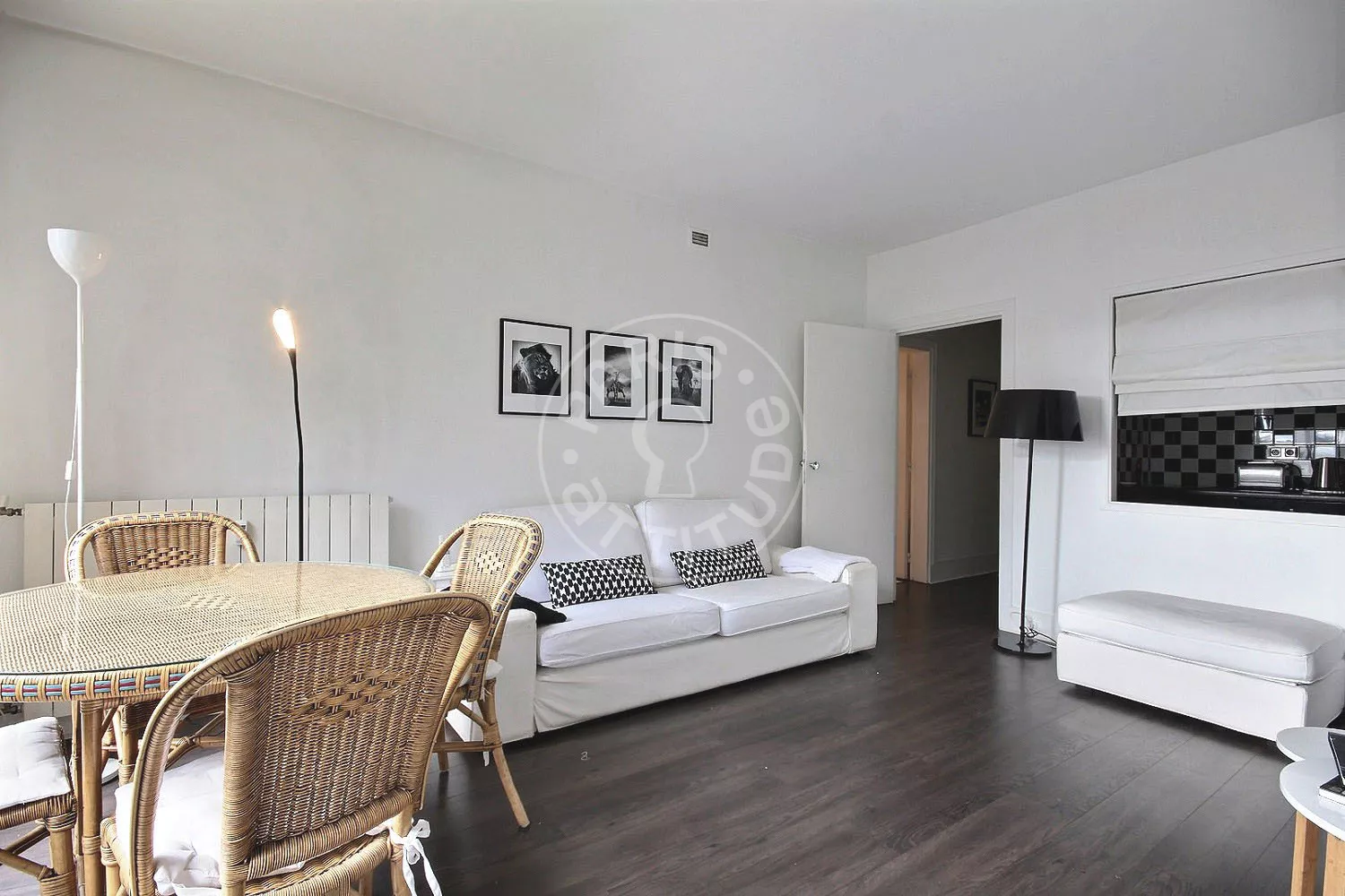 Appartement Rue de Courcelles à Paris