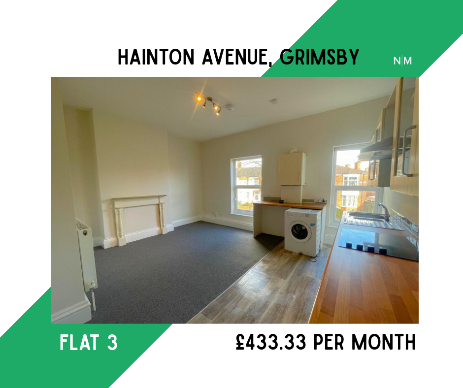Flat Hainton Avenue in Grimsby