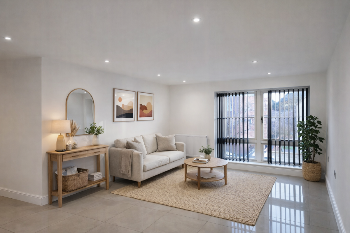 Flat Castle Mews in Wellingborough