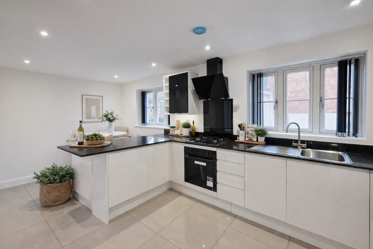 Flat Castle Mews in Wellingborough