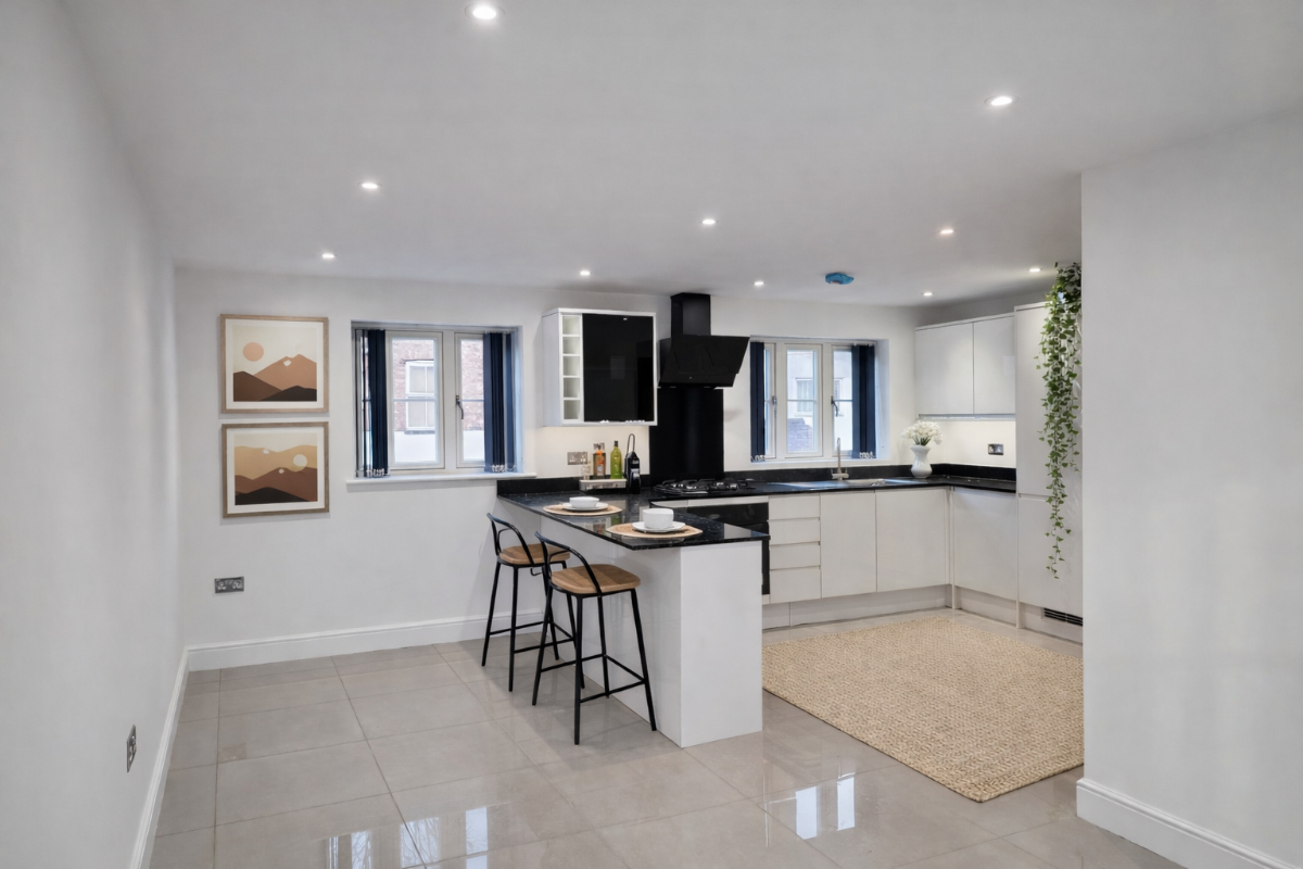 Flat Castle Mews in Wellingborough