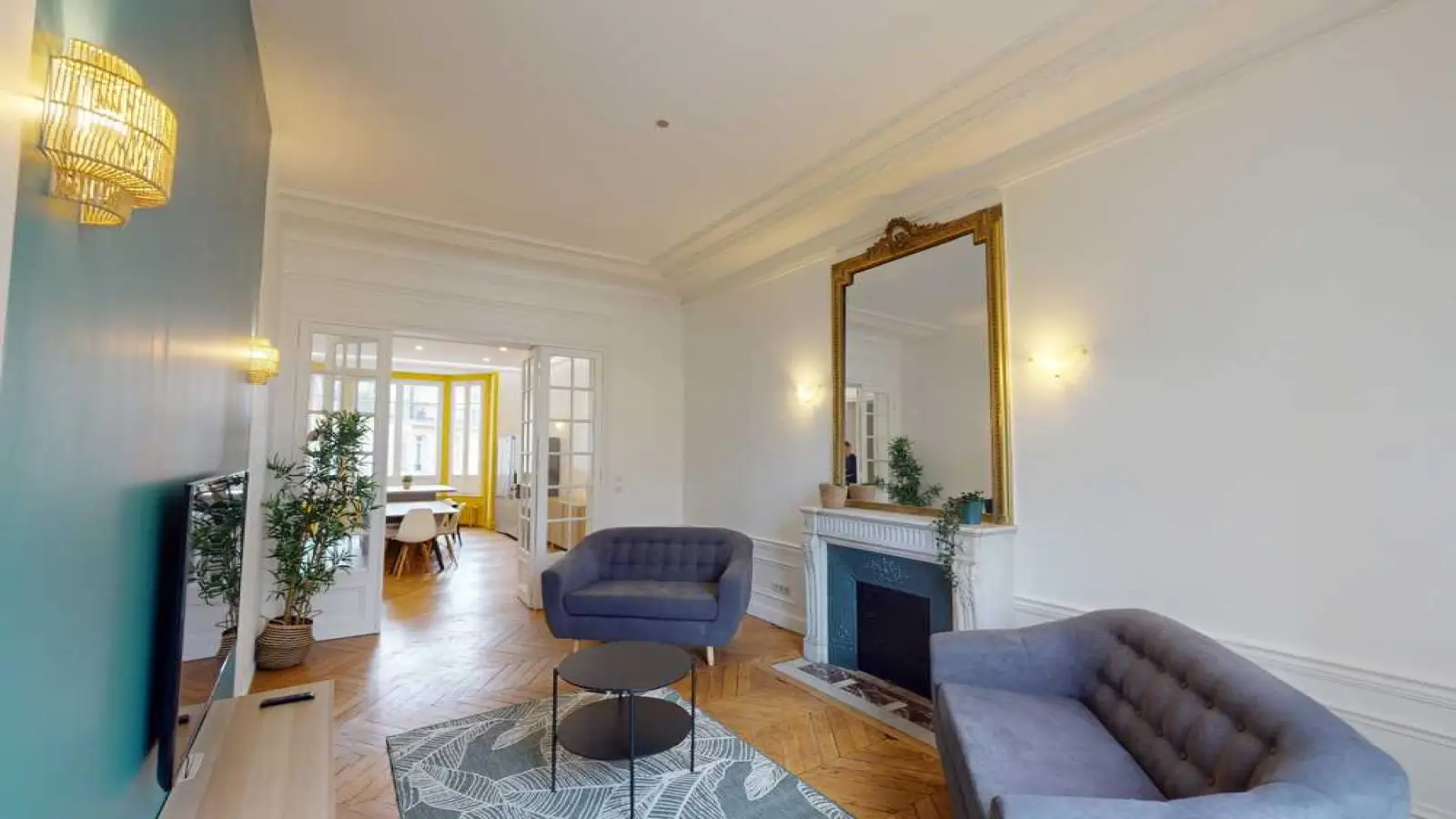 Chambre Rue Ampère à Paris
