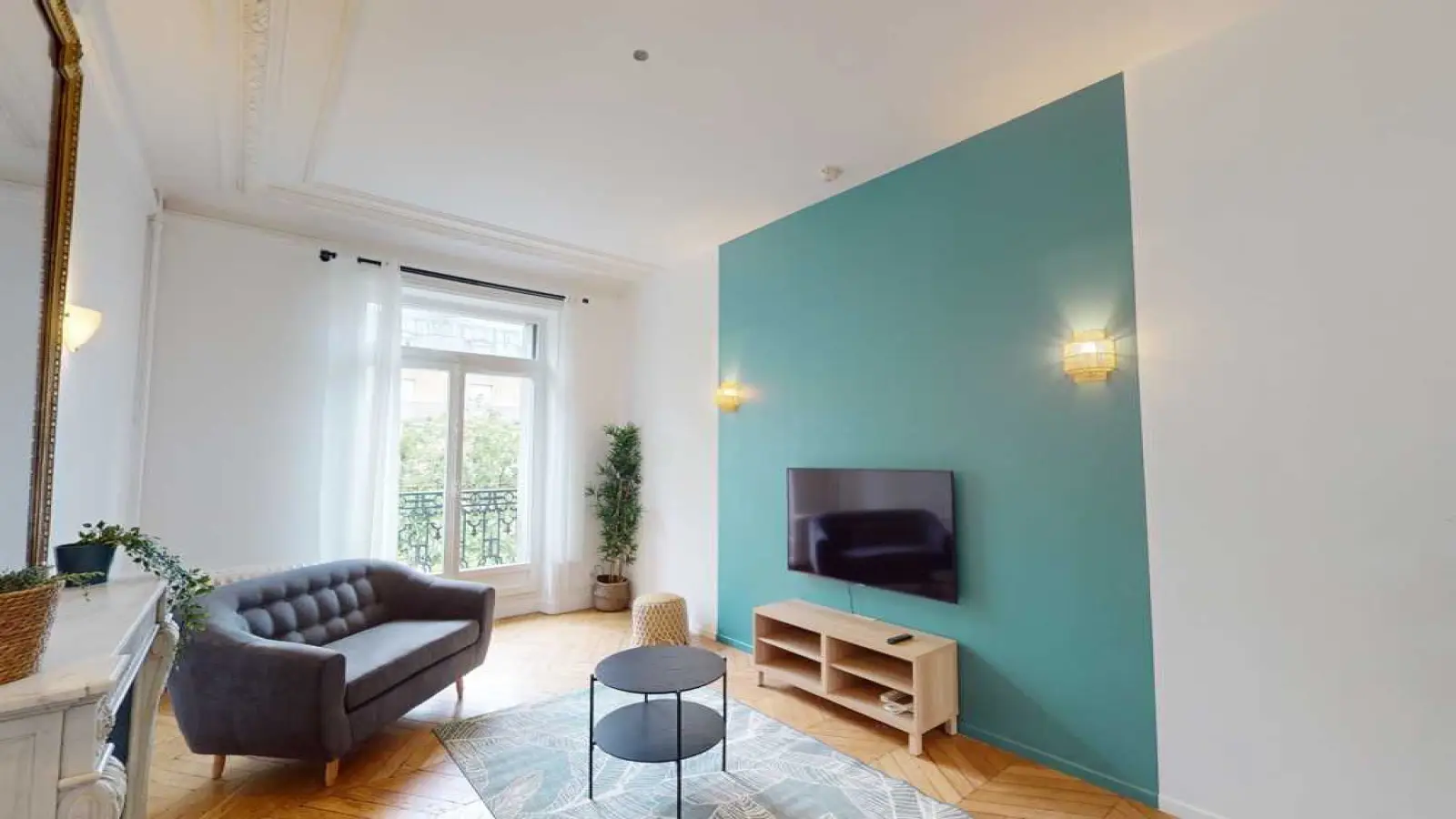Chambre Rue Ampère à Paris