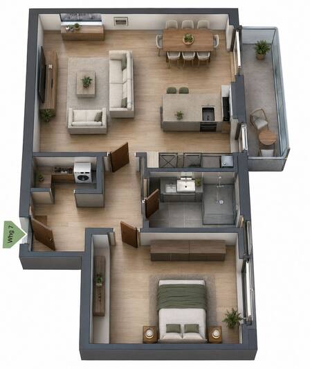Wohnung Danziger Straße in Bocholt