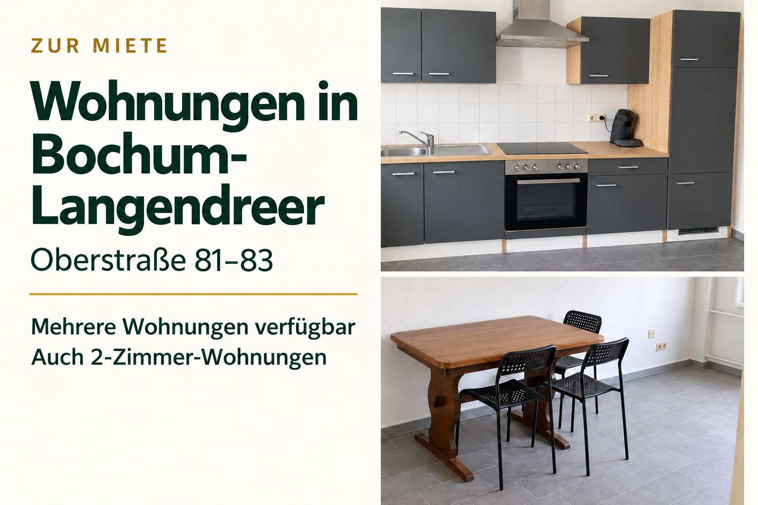 Wohnung Oberstraße in Bochum