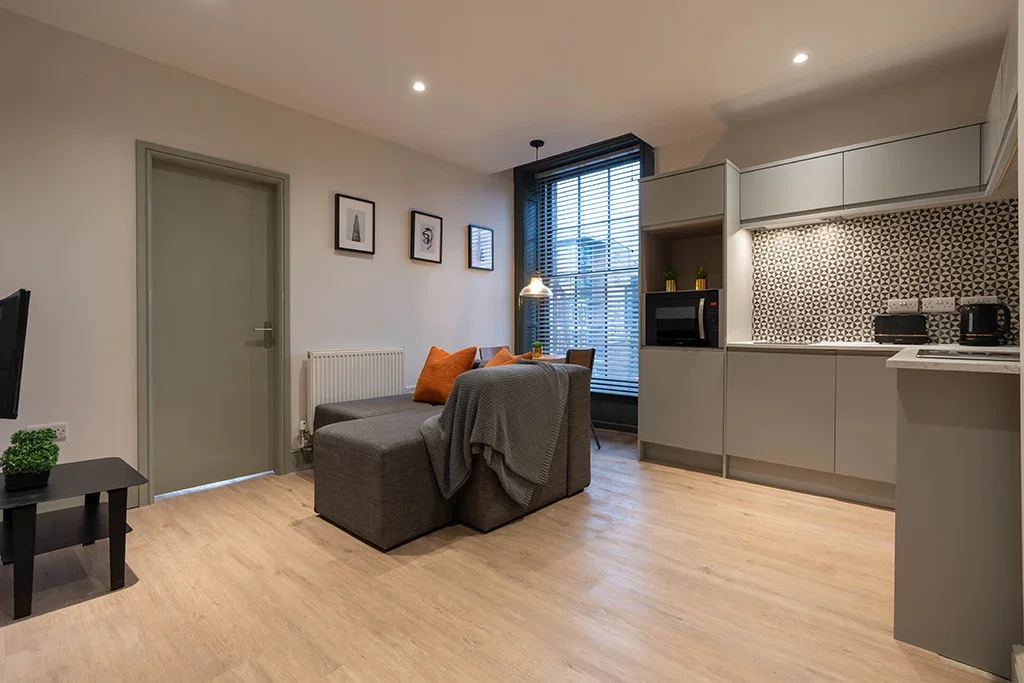 Flat Mount Pleasant in Liverpool