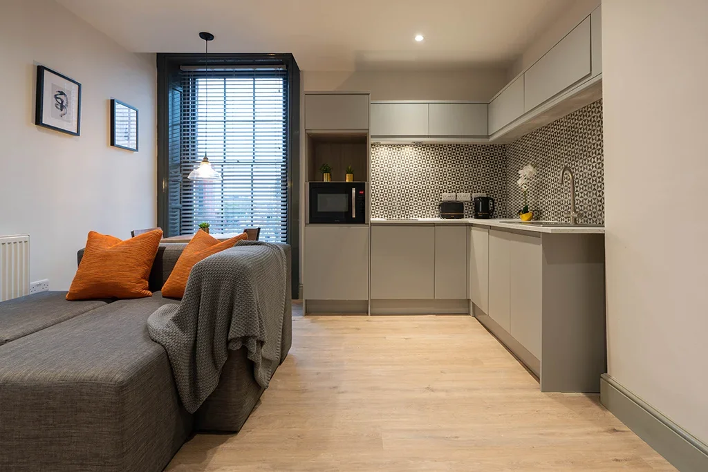 Flat Mount Pleasant in Liverpool