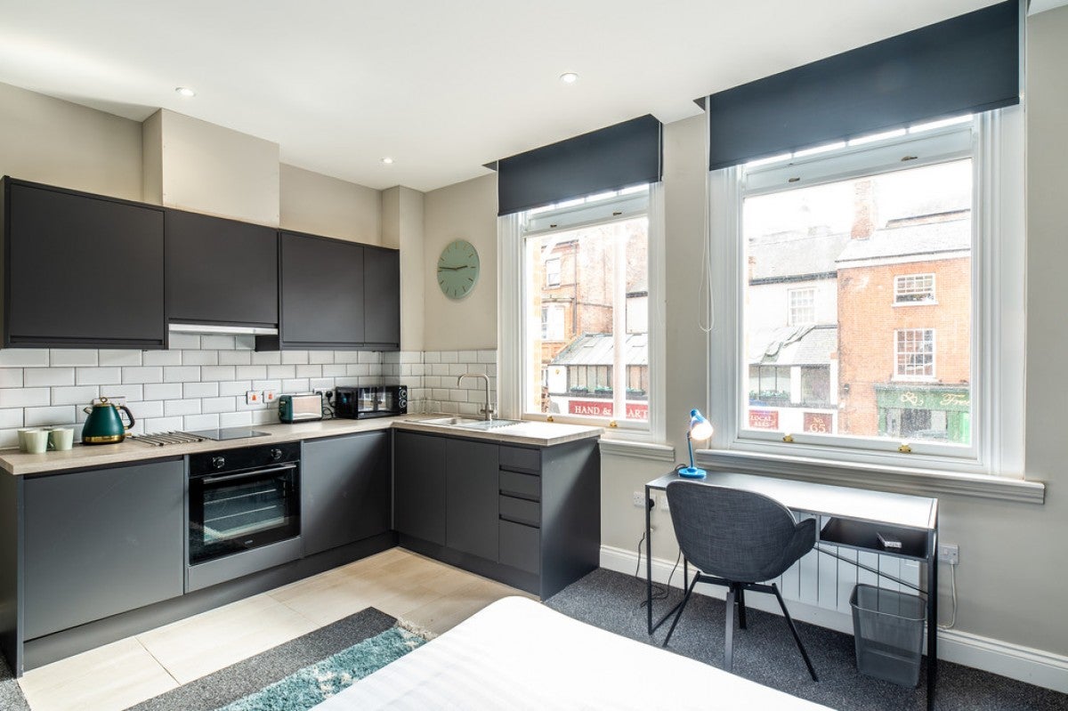 Flat Derby Road in Nottingham